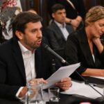 El ministro de Hacienda Arengo presentó el Presupuesto 2026 ante la Legislatura